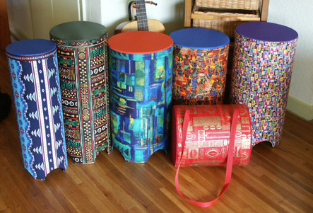 These are the homemade drums that are causing such a stir in the 